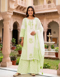Block Print Cotton Suit Set