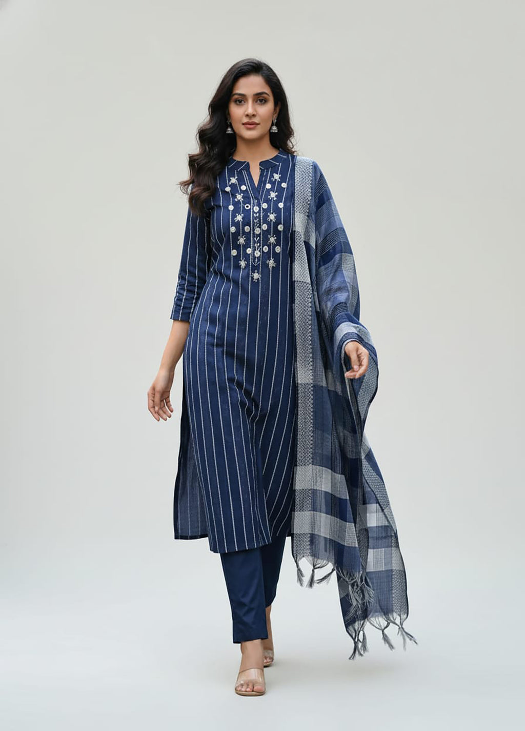 Poly cotton suit set