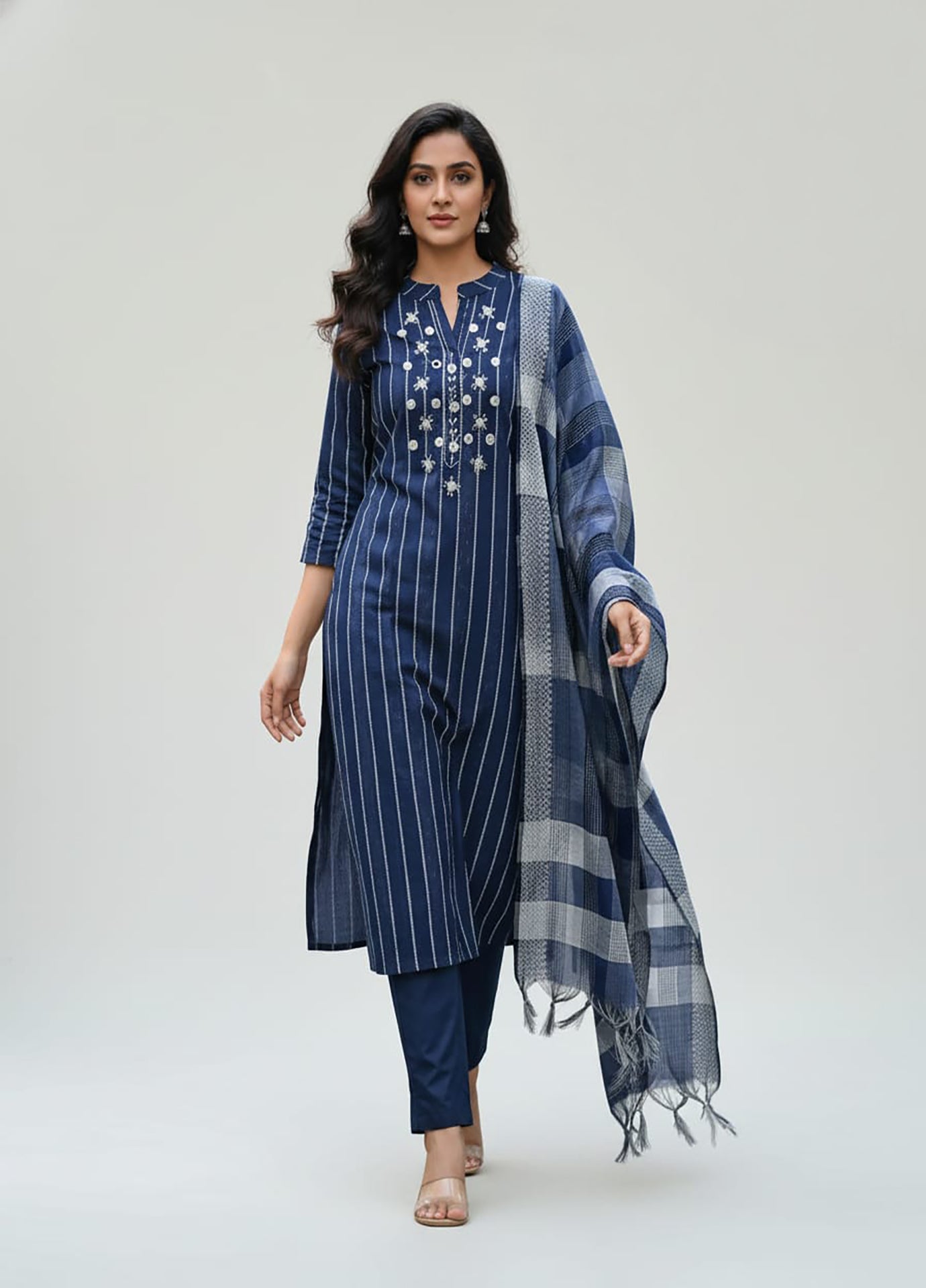 Poly cotton suit set
