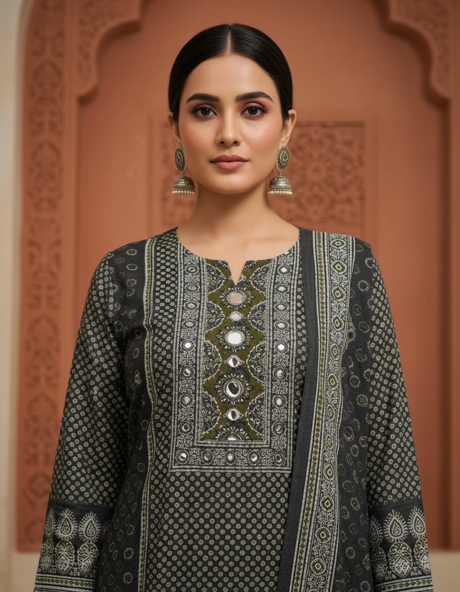 Premium cotton suit set