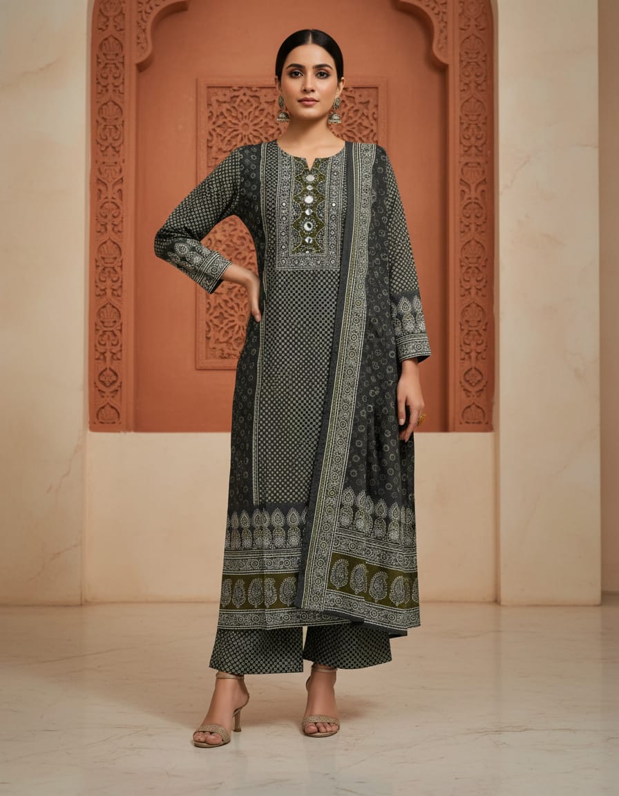 Premium cotton suit set