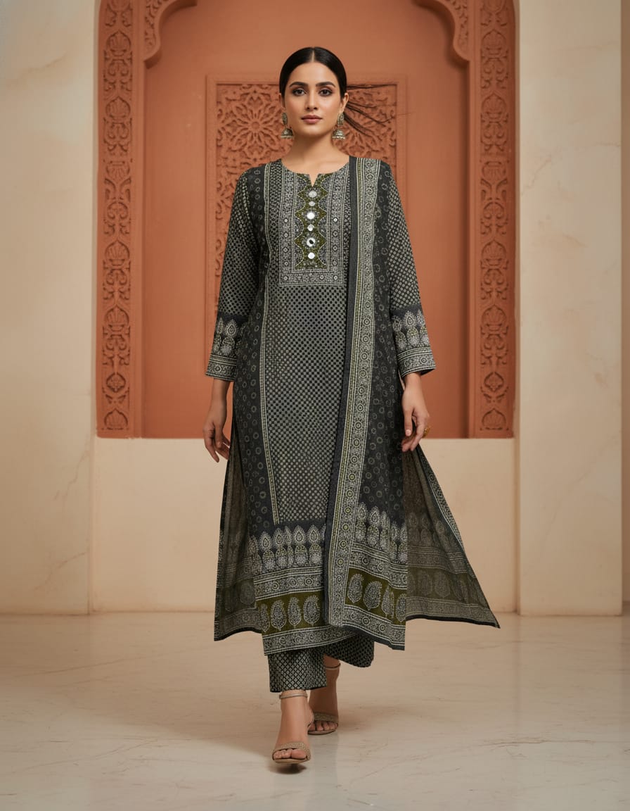 Premium cotton suit set