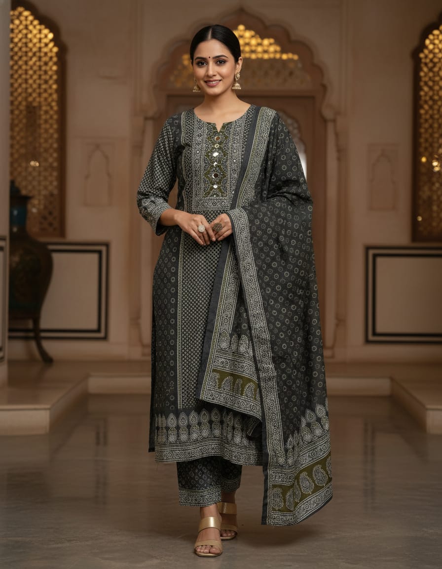 Premium cotton suit set