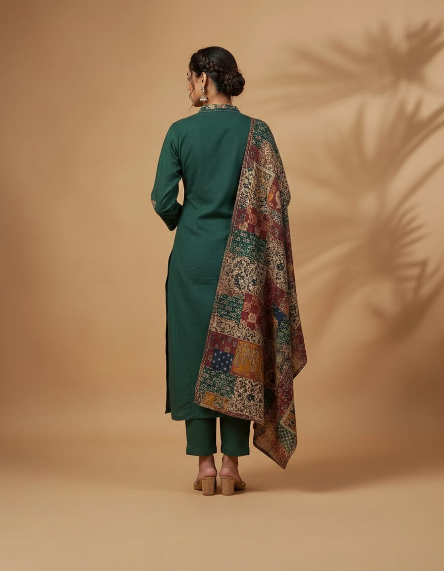 Rajisthani print suit set